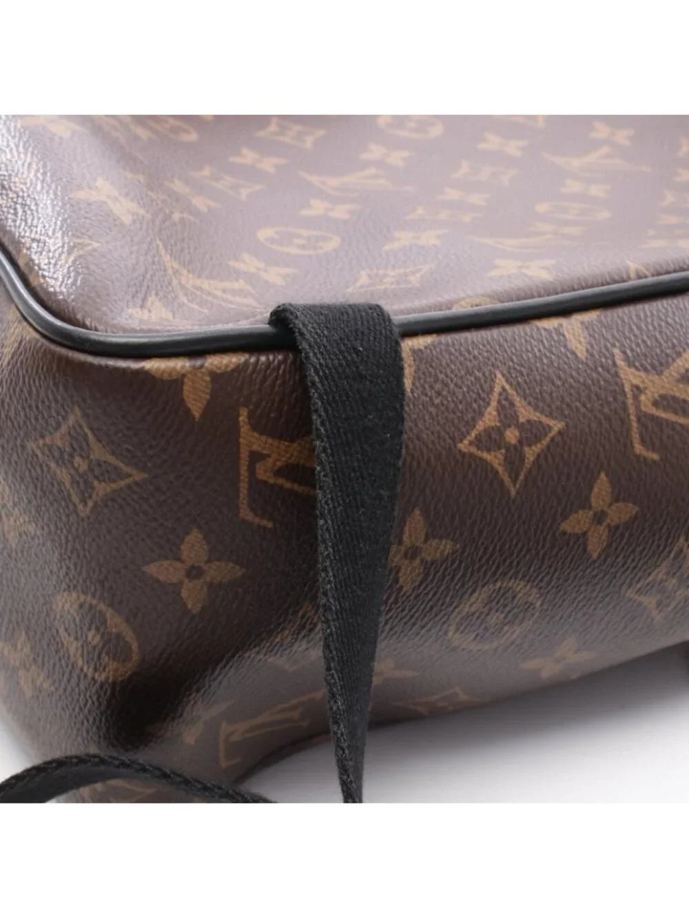 Louis Vuitton Backpack Josh Monogram Macassar Canvas Leather